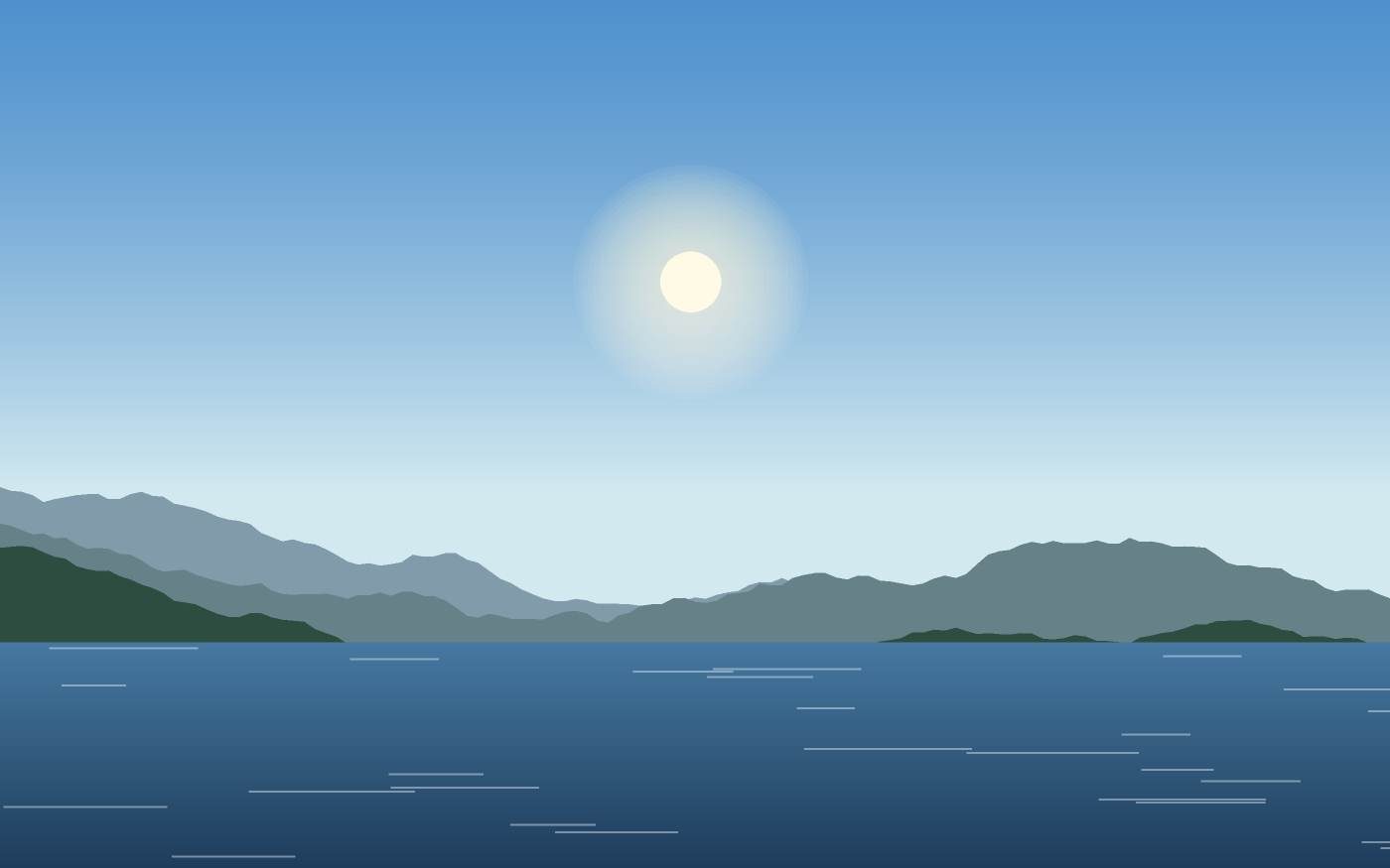 Landskabsillustration