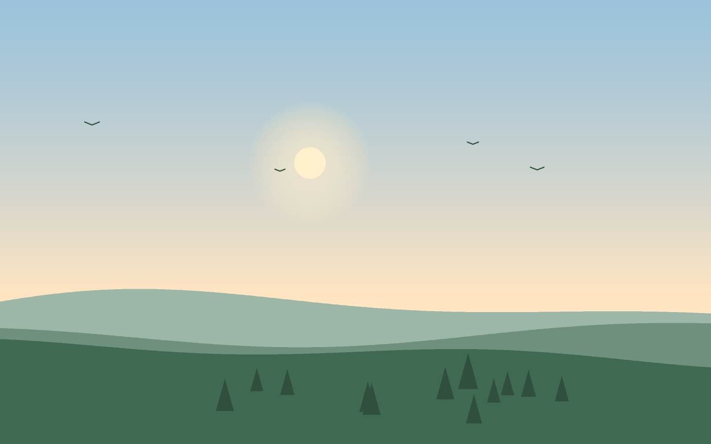 Landskabsillustration