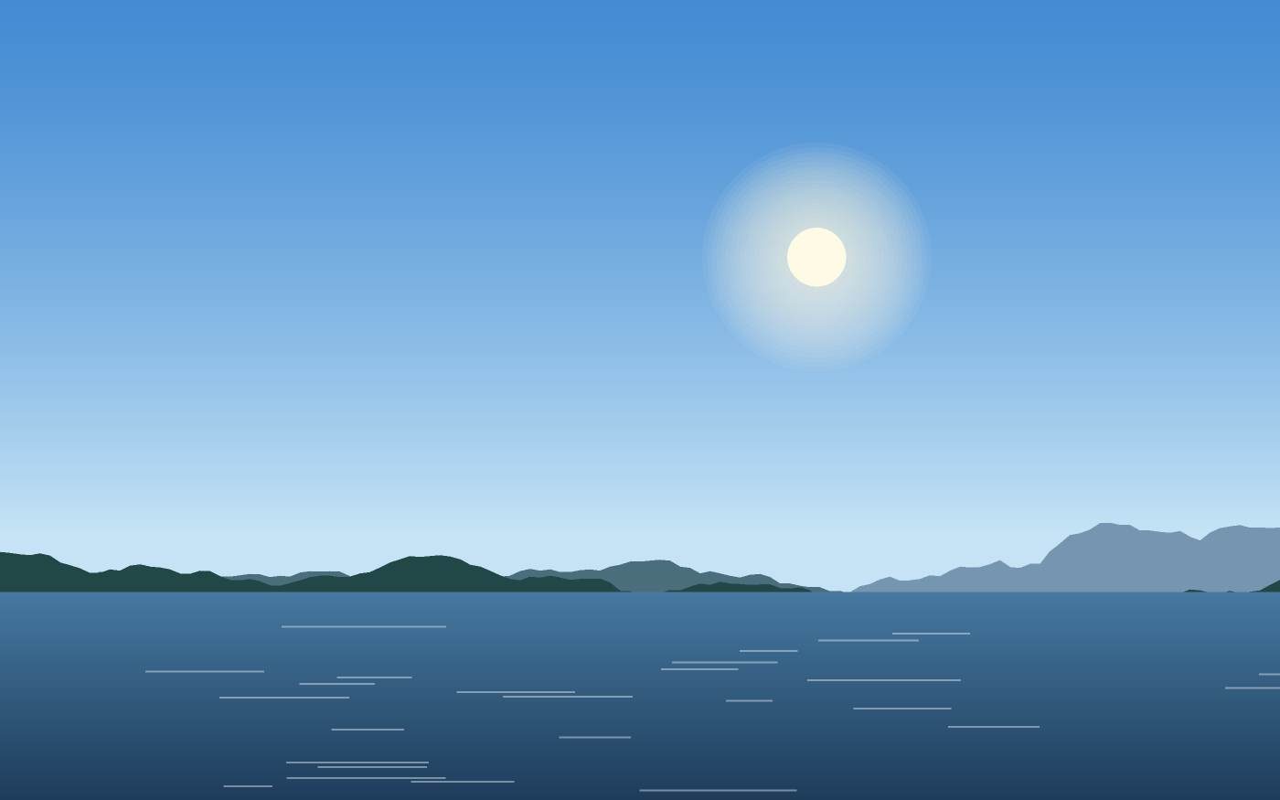 Ilustración de un paisaje