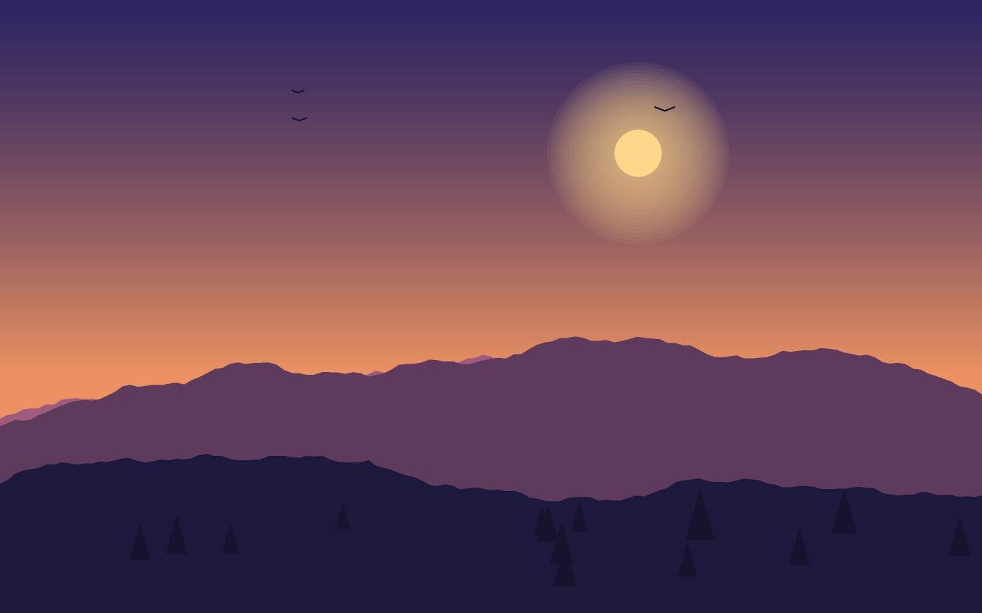 Illustration de paysage