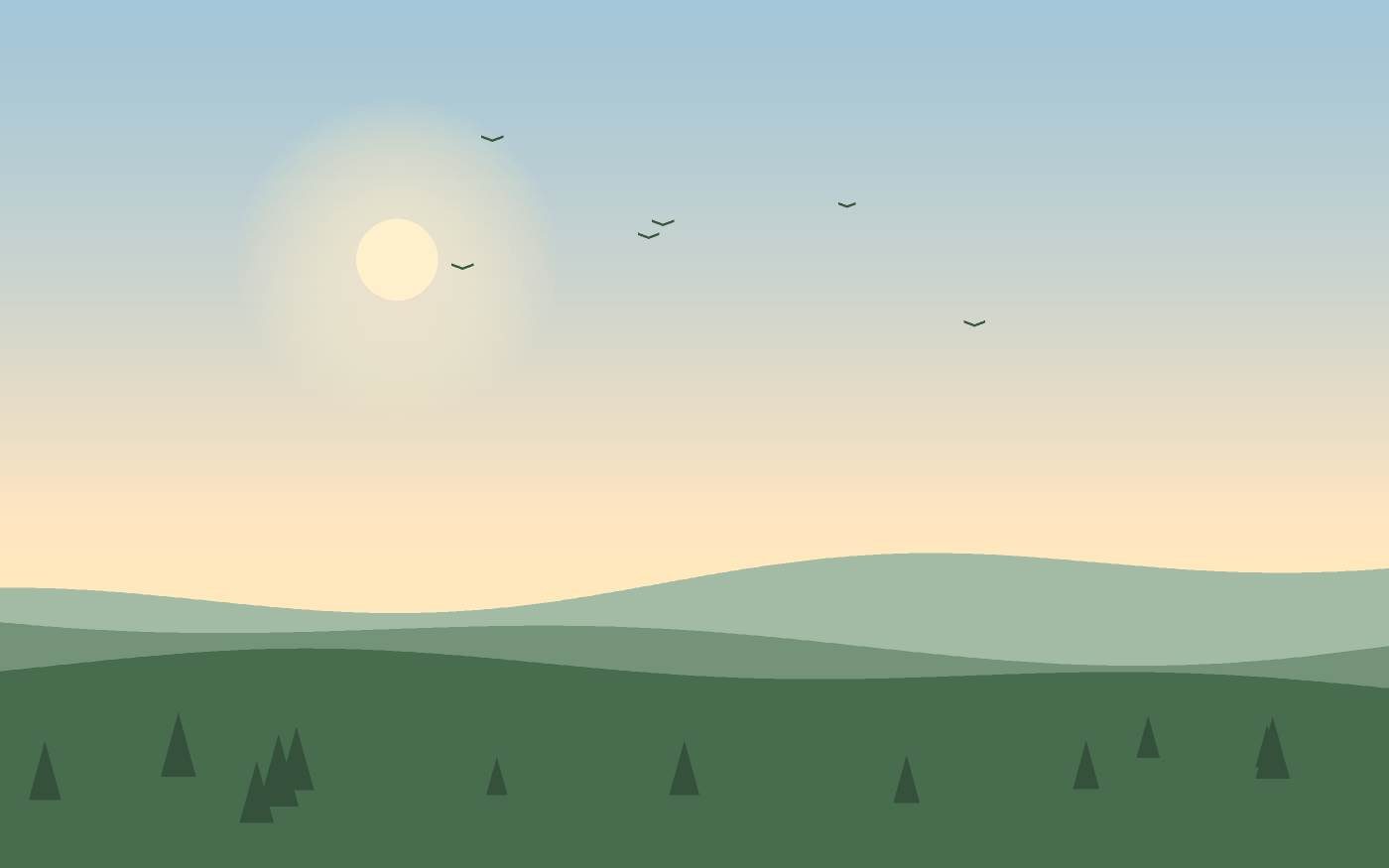 Illustration de paysage