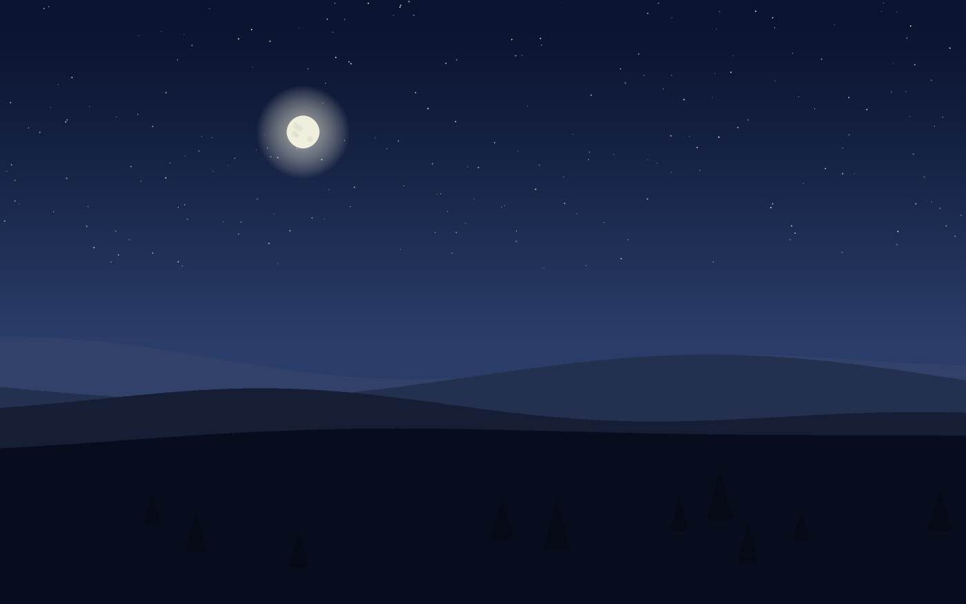 Illustrazione di un paesaggio