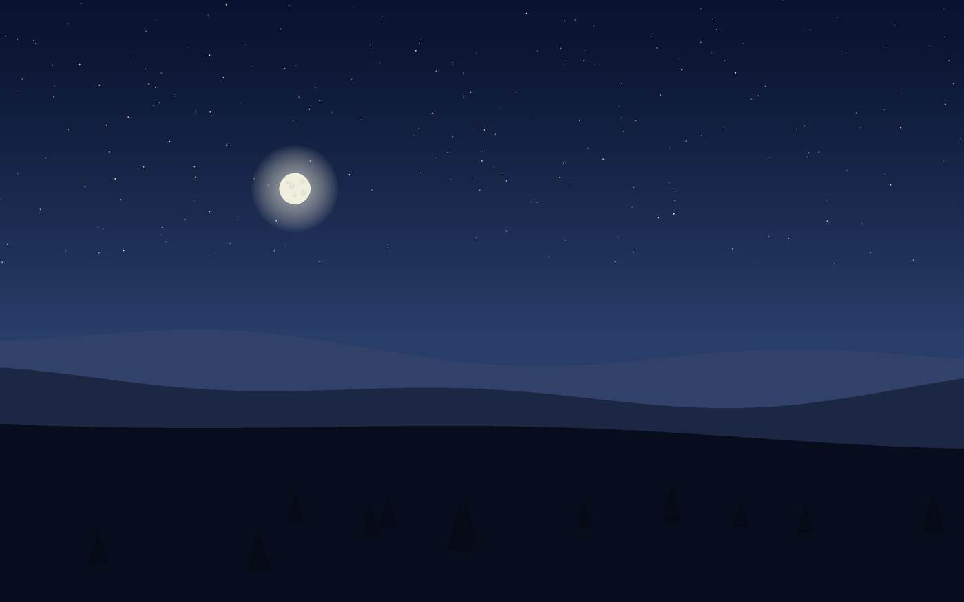 Illustrazione di un paesaggio