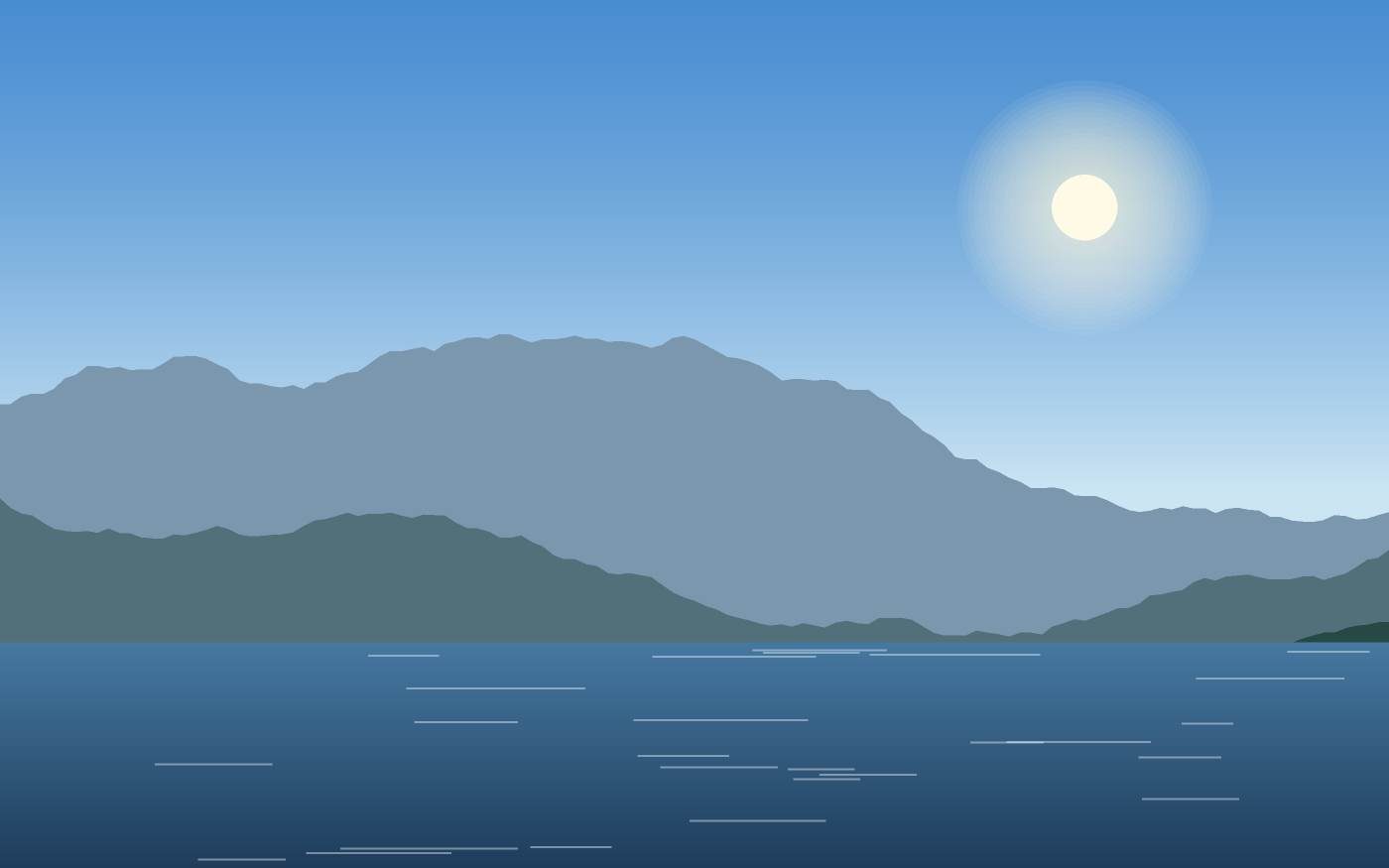 Ilustracja krajobrazu