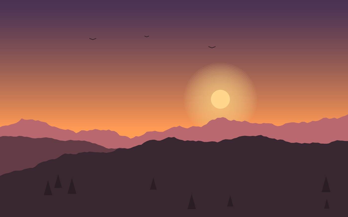 Landskapsillustration