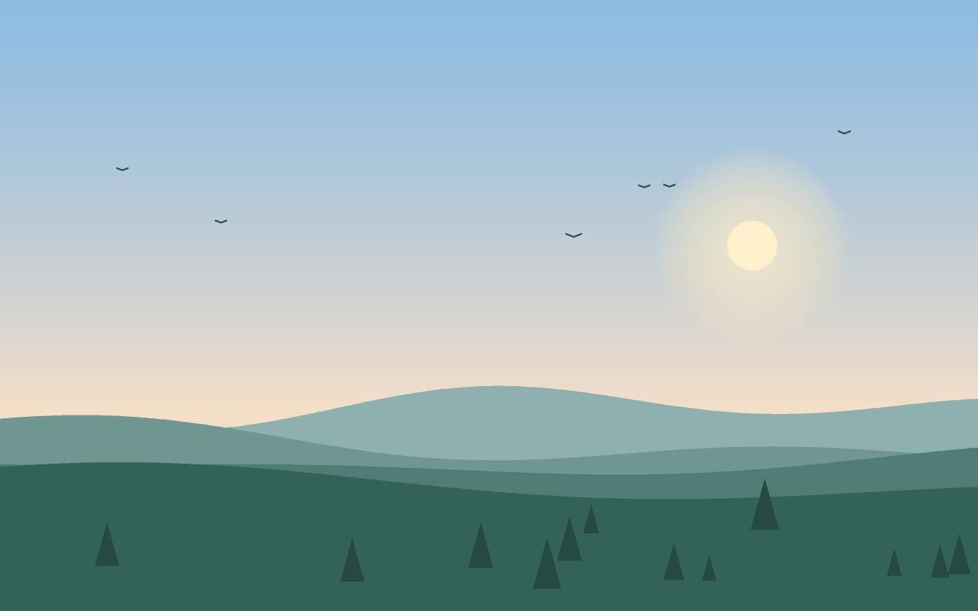 Landskapsillustration