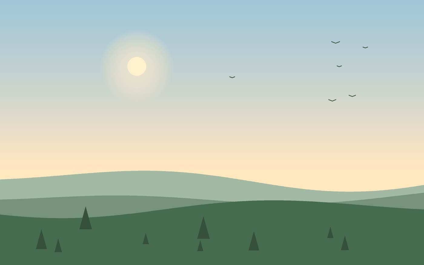Landskapsillustration