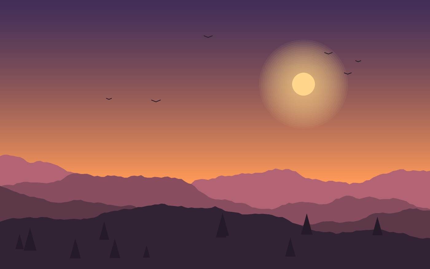 Landscape illustration