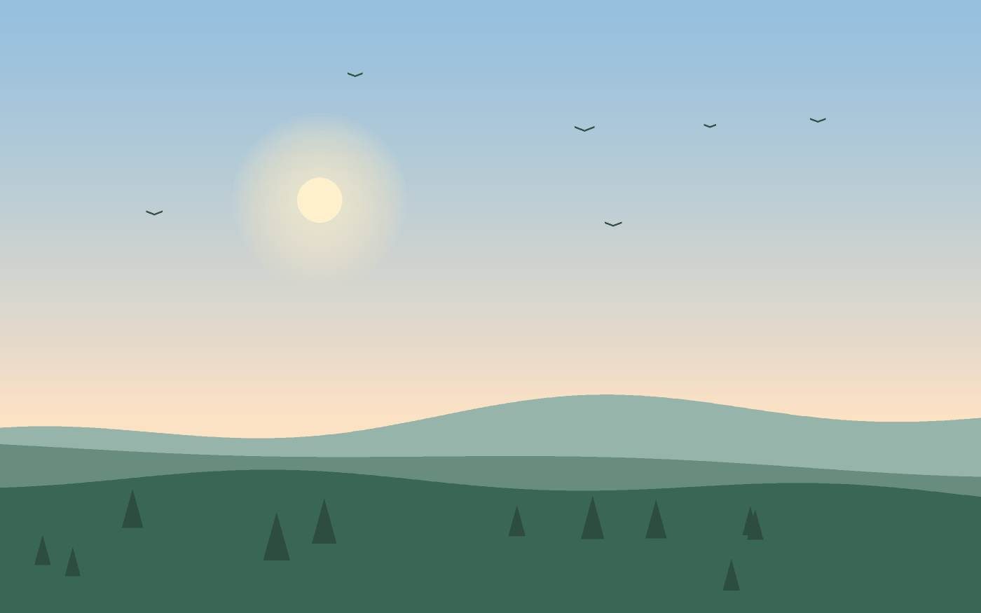 Landscape illustration